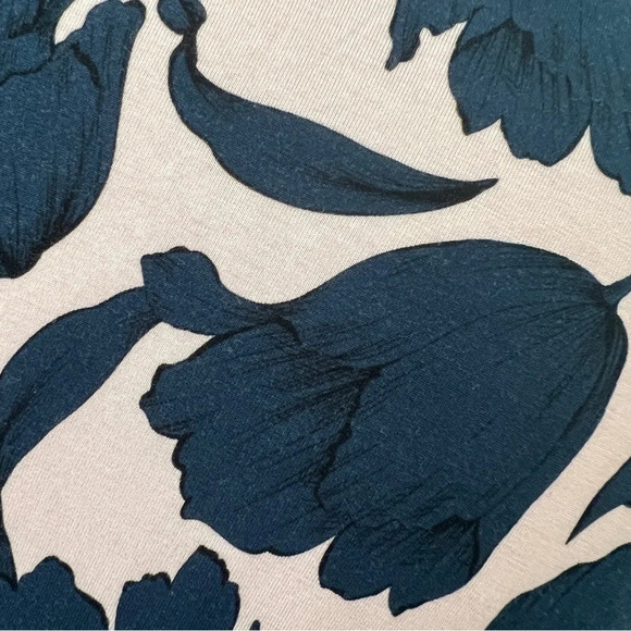 A Pea In The Pod pink short sleeve pullover maternity dress w/ flowers Size S - Picture 4 of 6